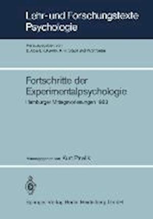 Fortschritte der Experimentalpsychologie