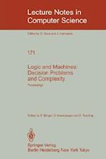 Logic and Machines: Decision Problems and Complexity