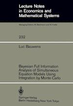 Bayesian Full Information Analysis of Simultaneous Equation Models Using Integration by Monte Carlo