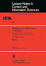 Analysis and Optimization of Systems