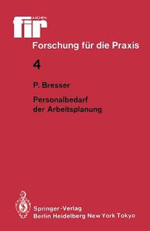 Personalbedarf der Arbeitsplanung