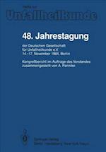48. Jahrestagung der Deutschen Gesellschaft für Unfallheilkunde e.V.