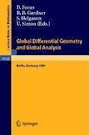 Global Differential Geometry and Global Analysis 1984