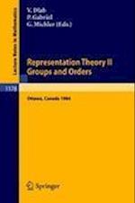 Representation Theory II. Proceedings of the Fourth International Conference on Representations of Algebras, held in Ottawa, Canada, August 16-25, 1984