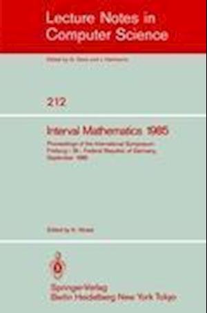 Interval Mathematics 1985