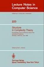 Structure in Complexity Theory
