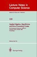 Applied Algebra, Algorithmics and Error-Correcting Codes