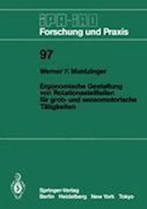 Ergonomische Gestaltung von Rotationsstellteilen für grob- und sensomotorische Tätigkeiten