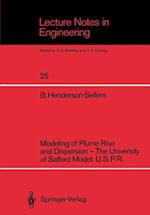 Modeling of Plume Rise and Dispersion — The University of Salford Model: U.S.P.R.