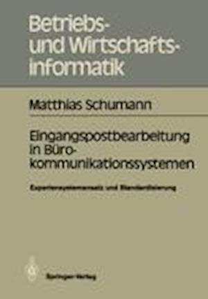 Eingangspostbearbeitung in Bürokommunikationssystemen