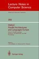 PARLE Parallel Architectures and Languages Europe