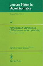 Modeling and Management of Resources under Uncertainty