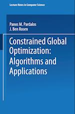 Constrained Global Optimization: Algorithms and Applications