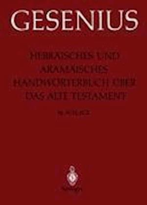 Hebräisches und Aramäisches Handwörterbuch über das Alte Testament