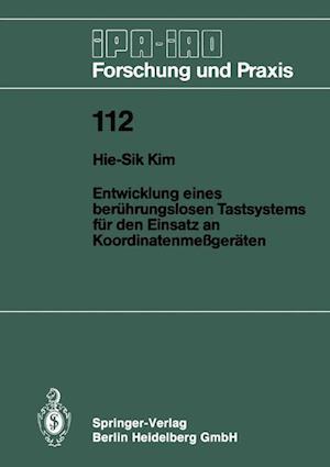 Entwicklung eines berührungslosen Tastsystems für den Einsatz an Koordinatenmeßgeräten