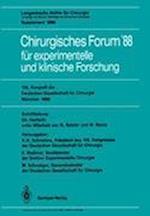 105. Kongress der Deutschen Gesellschaft fur Chirurgie Munchen, 6.-9. April 1988