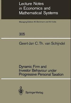 Dynamic Firm and Investor Behaviour under Progressive Personal Taxation