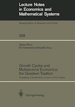 Growth Cycles and Multisectoral Economics: the Goodwin Tradition