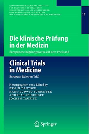 Die Klinische Prufung in der Medizin /Clinical Trials in Medicine