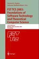 FST TCS 2003: Foundations of Software Technology and Theoretical Computer Science