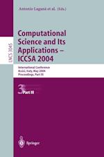 Computational Science and Its Applications - ICCSA 2004