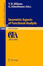 Geometric Aspects of Functional Analysis