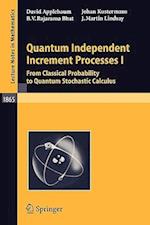Quantum Independent Increment Processes I