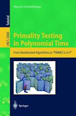 Primality Testing in Polynomial Time