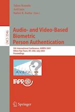 Audio- and Video-Based Biometric Person Authentication
