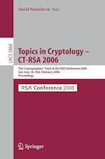 Topics in Cryptology -- CT-RSA 2006
