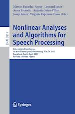 Nonlinear Analyses and Algorithms for Speech Processing
