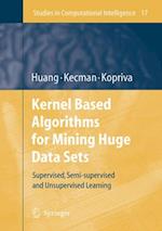 Kernel Based Algorithms for Mining Huge Data Sets