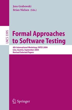 Formal Approaches to Software Testing