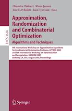 Approximation, Randomization and Combinatorial Optimization. Algorithms and Techniques