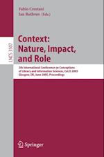 Information Context: Nature, Impact, and Role