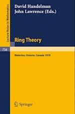 Ring Theory, Waterloo 1978