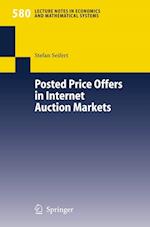Posted Price Offers in Internet Auction Markets