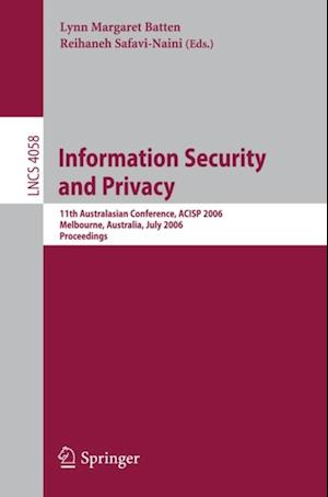 Information Security and Privacy