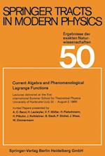 Current Algebra and Phenomenological Lagrange Functions