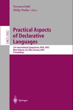 Practical Aspects of Declarative Languages