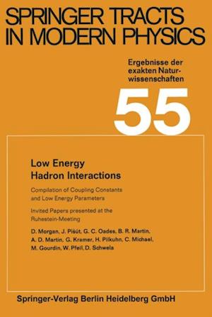 Low Energy Hadron Interactions