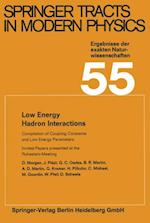 Low Energy Hadron Interactions