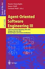 Agent-Oriented Software Engineering III