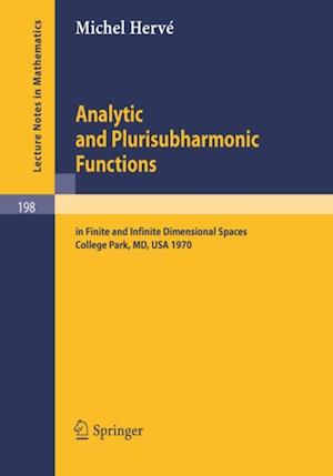 Analytic and Plurisubharmonic Functions