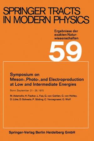 Symposium on Meson-, Photo-, and Electroproduction at Low and Intermediate Energies