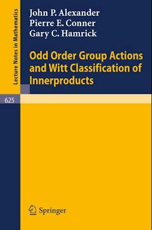 Odd Order Group Actions and Witt Classification of Innerproducts