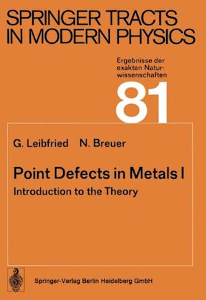 Point Defects in Metals I