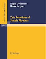 Zeta Functions of Simple Algebras