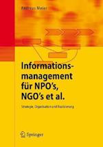 Informationsmanagement Fur Npo's, Ngo's ET Al.