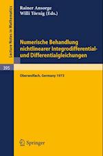 Numerische Behandlung nichtlinearer Integrodifferential- und Differentialgleichungen